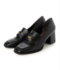 【EVOL】コイン6.5cmヒールローファー IX5521