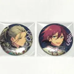 あんスタ　乱凪砂　七種茨　7周年　缶バッチ2点