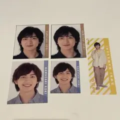 少年忍者 川崎皇輝 Myojo 厚紙 データカード デタカ