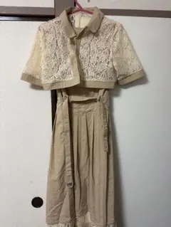 fint レースジャケット付きワンピースのサムネイル