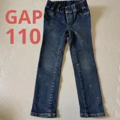 GAP キッズ　デニム　ハート　ハート柄　110