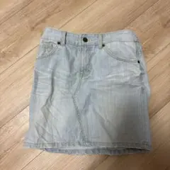 デニムタイトスカート ライトブルー