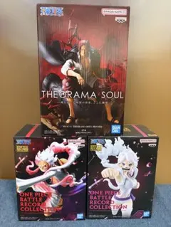 THEORAMA SOUL シャンクス & ルフィ ボニー フィギュア３点セット