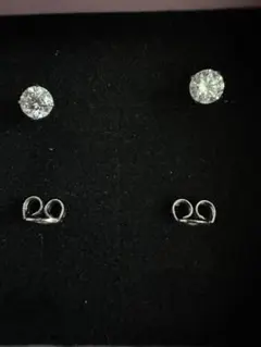 モアッサナイト ピアス 925刻印