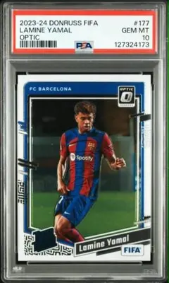 PSA10】 TOPPS BARCELONA ヤマル ルーキーカード パラレル - メルカリ