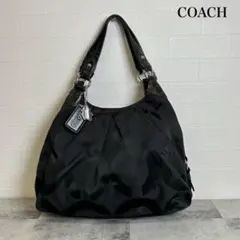 コーチ COACH ワンショルダーバッグ Y2K ホーボー ブラック - メルカリ