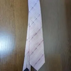 MICHIKO LONDON KOSHINO ピンク チェック柄 ネクタイ