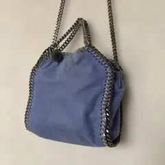 ステラマッカートニー　ファラベラ　タイニー　ブルー　ショルダーバッグ
