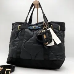 JKayO様専用✨シータパランティカ トートバッグ 黒ナイロン ターンロック