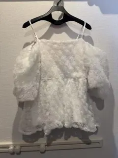 立体フラワー ホワイト