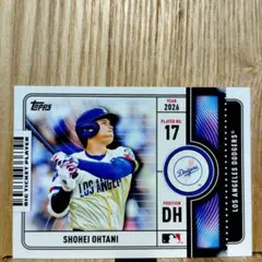 topps shohei ohtani 「BIG TICKET PLAYER」