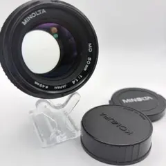 MINOLTA MD 50mm F1.4 単焦点　オールドレンズ ミノルタのサムネイル