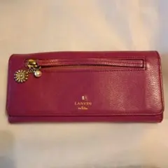 LANVIN en Bleu長財布♡パープル