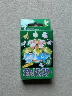 ポケモントランプ緑 1996年 任天堂 全枚数完品 説明書付き レトロ