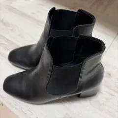 サイドゴアブーツ 37 レザーアッパー