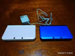 ニンテンドー3DS LL ブルー 本体、ピンク本体