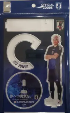 伊東純也 ベア アクリルスタンド サッカー,アクセサリー,クラブチームグッズの日本代表