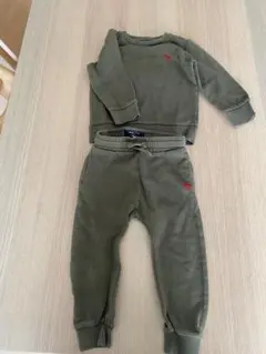 ネクスト　オリーブグリーン スウェットセット