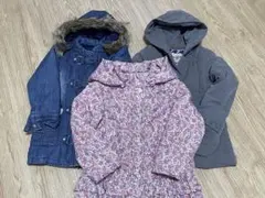 110 コート　ダウン　3枚　マザウェイズ　BACKNUMBER KIDS