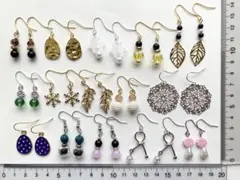 No.19ピアスまとめ売り シンプル 小さめ 15ペア お買い得 セール!
