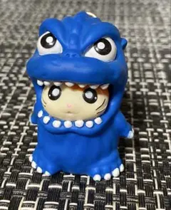 ゴジハムくんキーホルダー青