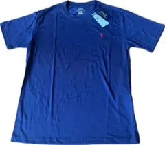 新品タグ付　poloRalph Lauren 紺　クルーネックTシャツ　M