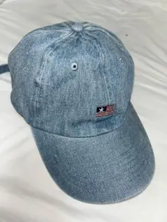 デニムブルー ベースボールキャップ