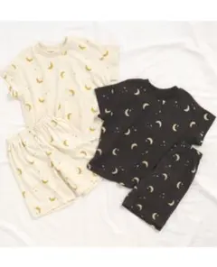 【アプレレクール】月・星柄　夏パジャマ