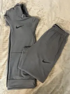 Nike DRI-FIT グレー ジャージ上下セット