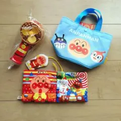 アンパンマン おでかけハンディファン 布えほん トートバッグ セット