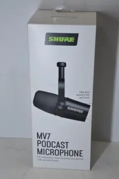 XLR動確済みジャンク] Shure MV7 ポッドキャストマイク - メルカリ