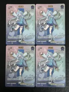 イノセント・バニー ティル SR 4枚セット ヴァイスシュヴァルツ イノセント・バニー ティル SR 4枚セット ヴァイスシュヴァルツ - メルカリ