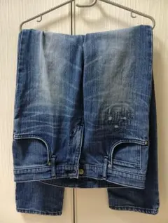 エドウィン ダメージ加工 デニムパンツ メンズ