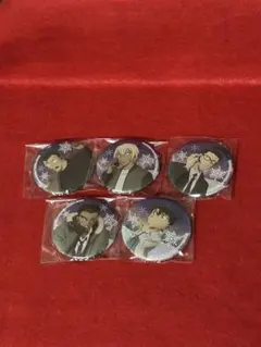 名探偵コナン 缶バッジ 5点セット