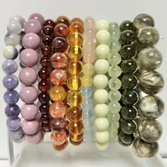 天然石 ブレスレット まとめ売り 10本 パワーストーン