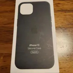 iPhone13 ミッドナイト　シリコーンケース