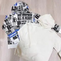パーカー2点セット　【無印良品】【BROWNY】のサムネイル