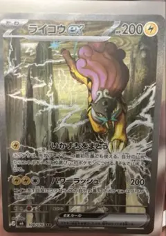 ポケモンカード メガレックウザEX ライコウEX sar2枚セット - メルカリ