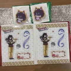 鬼滅の刃 鬼滅 伊黒 小芭内 バレンタイン アクスタ アクリルスタンド バッジ