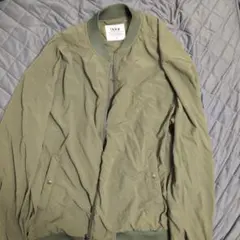 ikka メンズ ブルゾン カーキ XL