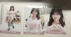 髙松瞳 生写真 コンプ イコラブ ラブソングに襲われる ピンクニット