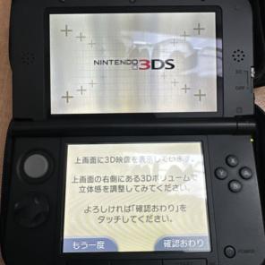 ニンテンドー3DSLL 本体 3D対応　モンハンダブルクロス等カセット付き