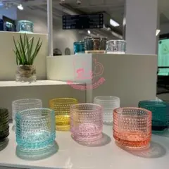 イッタラ Kivi キビ ウルトラマリンブルー マリメッコ キャンドルホルダー