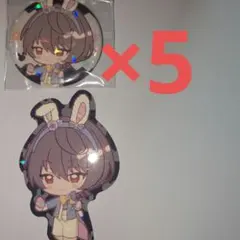 あんスタ アニカフェ 缶バッジ ステッカー 朔間凛月