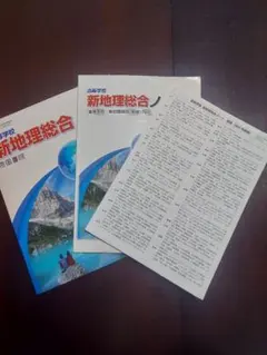 新地理総合 2冊セット(解答付き)