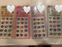 ⭐︎スヌーピー　おはじきシール⭐︎4枚セット　⭐️値下げ⭐️