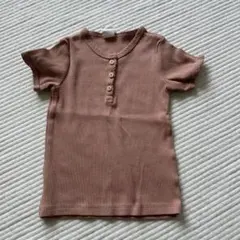 H&M オーガニックコットン リブTシャツ 86cmのサムネイル