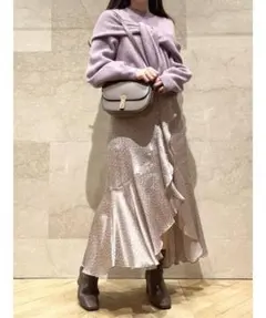 フリルアシメスカショーパン