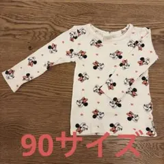 長袖　ロンT 90サイズ　futafuta ミニー