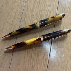 PLATINUM プラチナ万年筆 #3776 ボールペン シャープペン 鼈甲柄